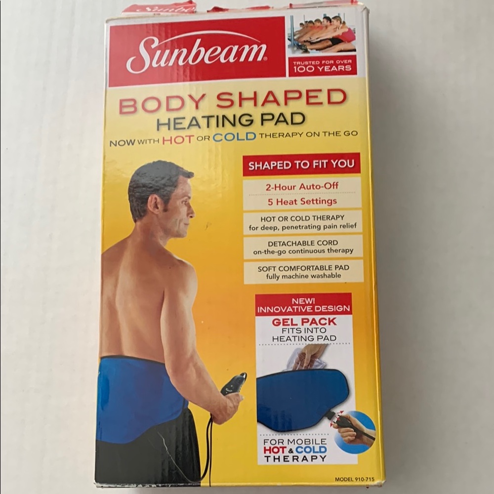 Sunbeam Body Shaped Heating Pad